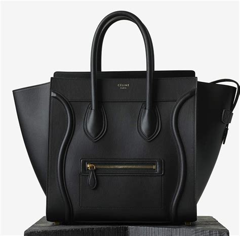 celine micro luggage tote price canada|Celine shoulder luggage tote price.